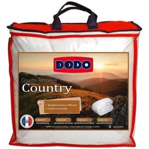 DODO Couette Country - Blanc - 140x200cm - Literie DODO Couette Country - Blanc - 140x200cm - Literie