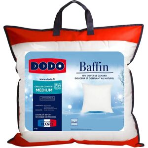 Cuscino Dodo Baffin in piumino e piume naturale - 65x65cm - Qualità francese Cuscino Dodo Baffin in piumino e piume naturale - 65x65cm - Qualità francese