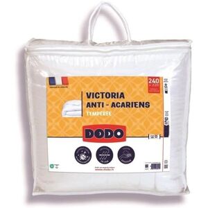 DODO Victoria Blanc 220x240 cm Couette - Anti-acariens - Antibactérien DODO Victoria Blanc 220x240 cm Couette - Anti-acariens - Antibactérien