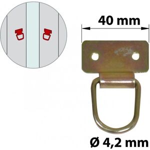 AFBAT Ensemble d'Anneaux de Tirage en Acier Zingué - Publicité AFBAT Ensemble d'Anneaux de Tirage en Acier Zingué - Publicité