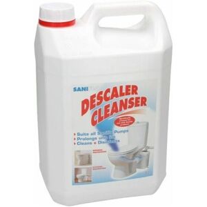 Saniflo Macerator Toilet Cleaner Descaler - 5L Saniflo Macerator Toilet Cleaner Descaler - 5L