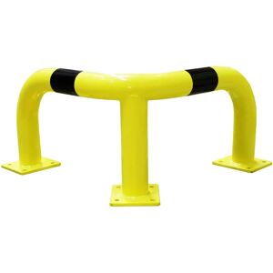 MetalWorks BARRERA3566NJ - Barrière de protection - Jaune/Noir - Publicité MetalWorks BARRERA3566NJ - Barrière de protection - Jaune/Noir - Publicité