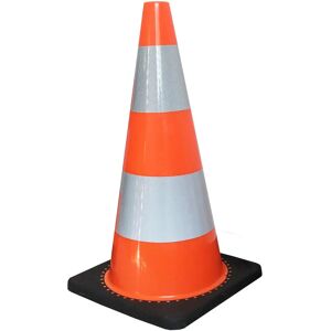 MW TOOLS RC752 - Cône de signalisation réfléchissant - 750mm - Jaune - Publicité MW TOOLS RC752 - Cône de signalisation réfléchissant - 750mm - Jaune - Publicité