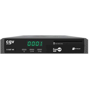 Récepteur satellite CGV E-SAT 4K - 4K Ultra HD Récepteur satellite CGV E-SAT 4K - 4K Ultra HD