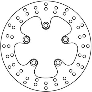 Disque de frein TRW Lucas - 240mm perforé, pour motos - Publicité Disque de frein TRW Lucas - 240mm perforé, pour motos - Publicité