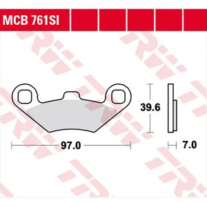 TRW Lucas Pastillas de Freno Offroad - Pastillas de Freno TRW Lucas Pastillas de Freno Offroad - Pastillas de Freno
