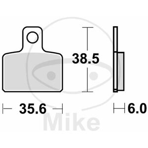 TRW Lucas Pastilhas de Freio MCB767 Orgânicas Allround - Brake Pad TRW Lucas Pastilhas de Freio MCB767 Orgânicas Allround - Brake Pad