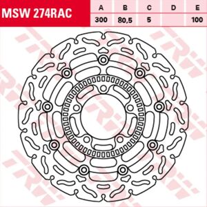TRW Bremsenscheibe 300mm - Brake Disc TRW Bremsenscheibe 300mm - Brake Disc