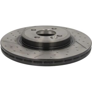 TRW Disque de frein - Rainuré Perforé - 294mm - 20.4mm Min - Noir - Publicité TRW Disque de frein - Rainuré Perforé - 294mm - 20.4mm Min - Noir - Publicité