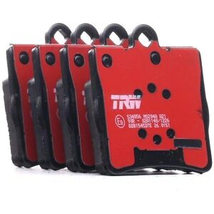 Trw Dtec Chrysler Crossfire Brake Pads - Rear Dust-Reduced Disc Brake Trw Dtec Chrysler Crossfire Brake Pads - Rear Dust-Reduced Disc Brake
