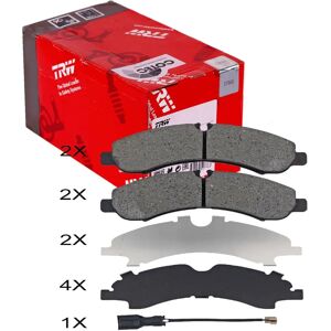 TRW GDB3645 Plaquettes de Frein - Kit Disque - Publicité TRW GDB3645 Plaquettes de Frein - Kit Disque - Publicité