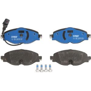 Plaquettes de frein TRW - Electric Blue - Kit disques de frein - Publicité Plaquettes de frein TRW - Electric Blue - Kit disques de frein - Publicité