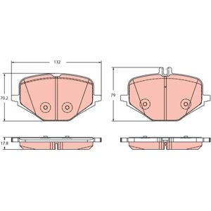 Kit de plaquettes de frein TRW GDB2395 - Pour Mercedes-Benz GLS, GLE, Classe G - Publicité Kit de plaquettes de frein TRW GDB2395 - Pour Mercedes-Benz GLS, GLE, Classe G - Publicité