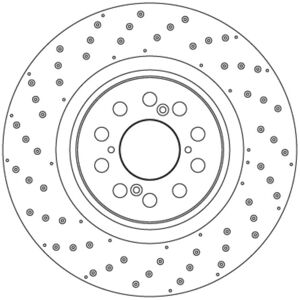 TRW Jarrulevy DF6931S - Brake Disc TRW Jarrulevy DF6931S - Brake Disc