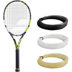 Babolat Pure Aero+ Tennis Racket - Grey/Yellow/White - Spin, Power, Control Babolat Pure Aero+ Tennis Racket - Grey/Yellow/White - Spin, Power, Control