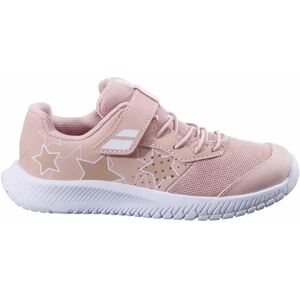 Chaussures de tennis junior Babolat Pulsion - Rose - Toutes Surfaces - Publicité Chaussures de tennis junior Babolat Pulsion - Rose - Toutes Surfaces - Publicité