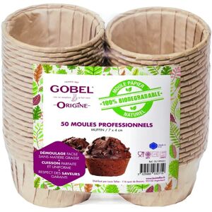 Gobel Modelo 7,2 x 4 cm - Moldes para Muffins - 50 uds Gobel Modelo 7,2 x 4 cm - Moldes para Muffins - 50 uds