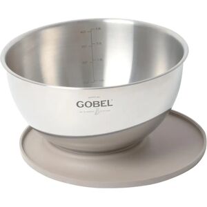 Gobel - Récipient en inox avec couvercle et base - Ustensile de cuisine - Publicité Gobel - Récipient en inox avec couvercle et base - Ustensile de cuisine - Publicité