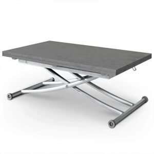 MENZZO Table basse Carrera - Réglable, Effet Béton Moderne - Publicité MENZZO Table basse Carrera - Réglable, Effet Béton Moderne - Publicité