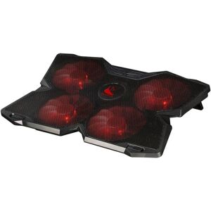 Support de refroidissement Konix Stormur - 17" - Noir - Publicité Support de refroidissement Konix Stormur - 17" - Noir - Publicité