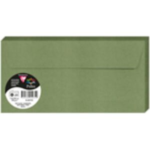 Enveloppe Pollen DL Clairefontaine - Papier, FSC, Sans acide, Vert Enveloppe Pollen DL Clairefontaine - Papier, FSC, Sans acide, Vert