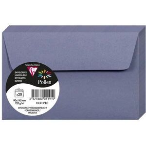 Enveloppes auto-adhésives Clairefontaine 5191C - Couleurs assorties - 120g/m² - 20 pièces - Publicité Enveloppes auto-adhésives Clairefontaine 5191C - Couleurs assorties - 120g/m² - 20 pièces - Publicité