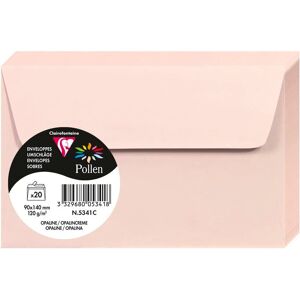 Clairefontaine Pollen Vörös Boríték - Papír, 20 db, 90x140mm Clairefontaine Pollen Vörös Boríték - Papír, 20 db, 90x140mm