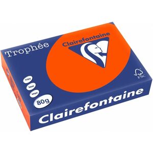 Papel A4 Rojo Trophée Clairefontaine - 80g, 500 Hojas Papel A4 Rojo Trophée Clairefontaine - 80g, 500 Hojas