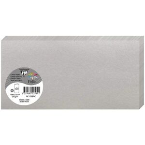 Clairefontaine Dubbelkort Silver - Double Card Clairefontaine Dubbelkort Silver - Double Card
