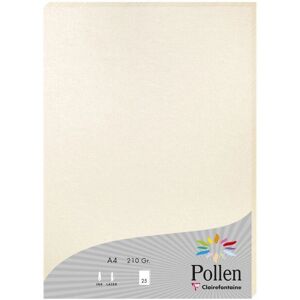 Clairefontaine Pollen Cream A4 Paper - 25 Sheets Clairefontaine Pollen Cream A4 Paper - 25 Sheets