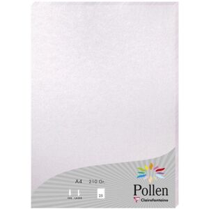 Clairefontaine Pollen Printing Paper - A4 25 Sheets Pink Clairefontaine Pollen Printing Paper - A4 25 Sheets Pink