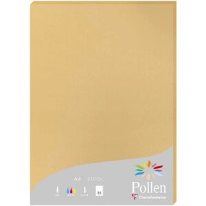 Clairefontaine Karamell Pollen Papír - 25 Lap 210x297mm - FSC Clairefontaine Karamell Pollen Papír - 25 Lap 210x297mm - FSC