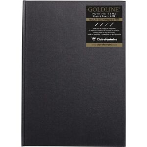 Clairefontaine Model 34243C A4 Sketchbook - Black - Sewn Binding Clairefontaine Model 34243C A4 Sketchbook - Black - Sewn Binding