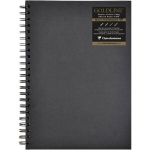 Clairefontaine 34265C Sketchbook - Spiral, Black, A4 Clairefontaine 34265C Sketchbook - Spiral, Black, A4