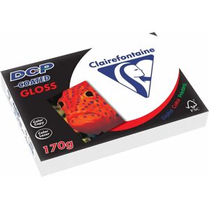 Papier Laser / Jet d'Encre Clairefontaine - Brillant A4 210x297mm 170g 250 feuilles - Publicité Papier Laser / Jet d'Encre Clairefontaine - Brillant A4 210x297mm 170g 250 feuilles - Publicité
