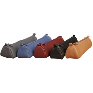 Trousse en cuir Clairefontaine 77014C - Publicité Trousse en cuir Clairefontaine 77014C - Publicité