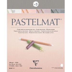 Clairefontaine Pastelmat No.2 24x30cm Art Paper - 360gsm Clairefontaine Pastelmat No.2 24x30cm Art Paper - 360gsm