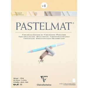 Clairefontaine Pastelmat No.1 Assorted Art Paper - Art Paper Clairefontaine Pastelmat No.1 Assorted Art Paper - Art Paper