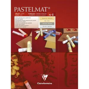 Clairefontaine Pastelmat Art Paper No.1 24x30cm - Art Paper Clairefontaine Pastelmat Art Paper No.1 24x30cm - Art Paper