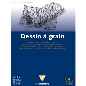 Papier d'art Clairefontaine 3329680960259 - Blanc - 20 feuilles - Publicité Papier d'art Clairefontaine 3329680960259 - Blanc - 20 feuilles - Publicité