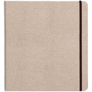 Clairefontaine Goldline Travel Album - Natural Linen - 30x30cm 180g - Travel Album Clairefontaine Goldline Travel Album - Natural Linen - 30x30cm 180g - Travel Album