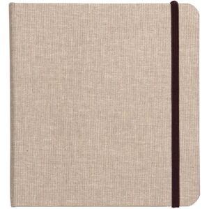 Clairefontaine 96109C Natural Linen Travel Album - 20x20cm, 32 sheets Clairefontaine 96109C Natural Linen Travel Album - 20x20cm, 32 sheets