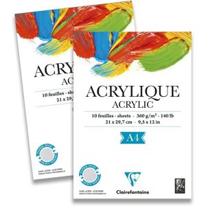 Clairefontaine Art Paper - 10 Sheets - Heavyweight, Acid-Free Clairefontaine Art Paper - 10 Sheets - Heavyweight, Acid-Free