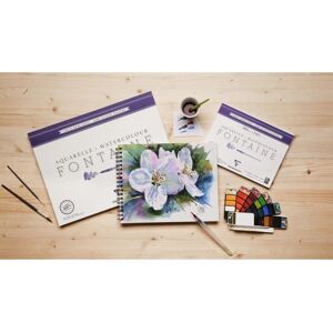 Clairefontaine 96405C Art Paper - 25 Sheets - White Clairefontaine 96405C Art Paper - 25 Sheets - White