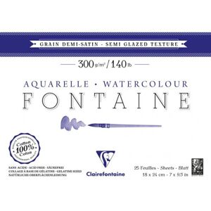Clairefontaine 96405C Art Paper - 25 Sheets - White Clairefontaine 96405C Art Paper - 25 Sheets - White
