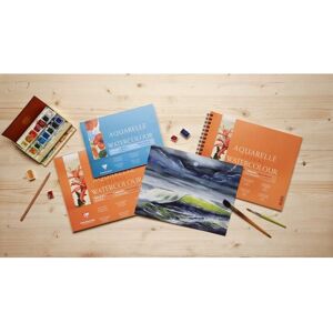 Clairefontaine 96452 C Art Paper - Watercolor, Sketch, 25 Sheets Clairefontaine 96452 C Art Paper - Watercolor, Sketch, 25 Sheets