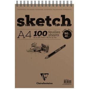 Clairefontaine 96604C Braunt A4 Skizzenbuch - Skizzenbuch Clairefontaine 96604C Braunt A4 Skizzenbuch - Skizzenbuch