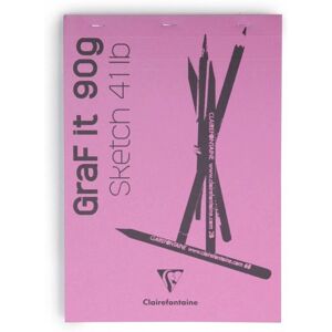 Papier d'Art Rose Clairefontaine 96671C - Bloc de Croquis et Notes - 80 Feuilles - Publicité Papier d'Art Rose Clairefontaine 96671C - Bloc de Croquis et Notes - 80 Feuilles - Publicité