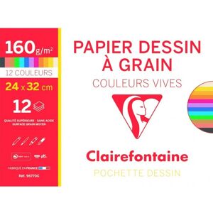 Papel de Arte Clairefontaine 96770C - 12 Hojas Papel de Arte Clairefontaine 96770C - 12 Hojas