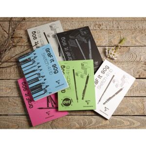 Clairefontaine 96845C art paper - 80 sheets, Black, 90g/m² Clairefontaine 96845C art paper - 80 sheets, Black, 90g/m²